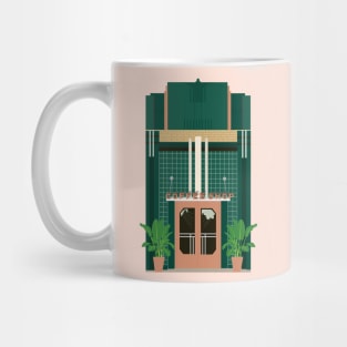 Art deco door Mug